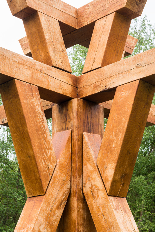 Detail Holzskulptur