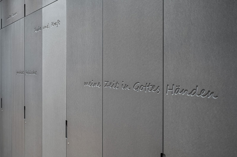 Detail der Einbauschränke